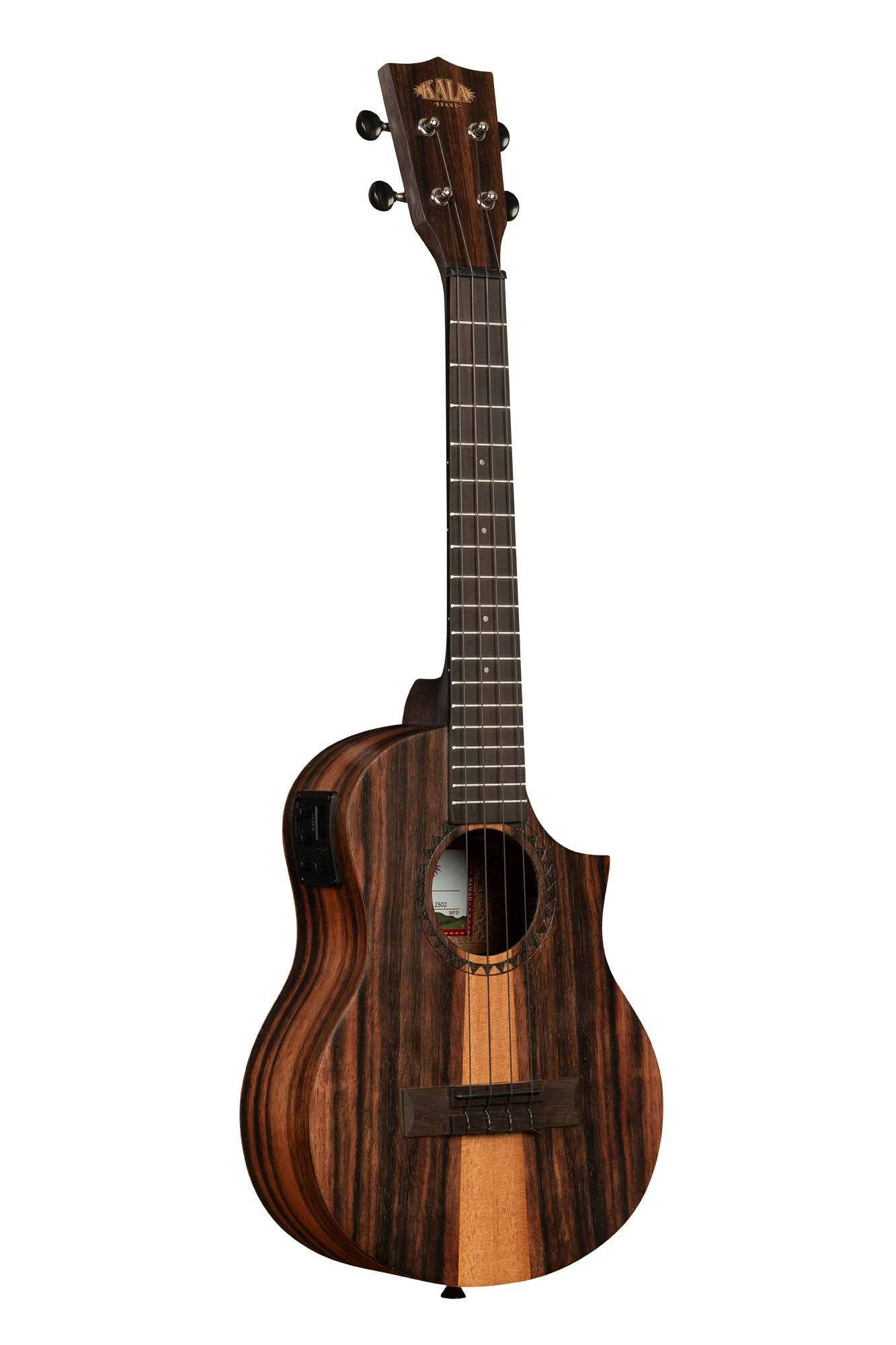 KALA KA-AM-T-CE Amara Tri-Top Tenor Ukulele w/ Cutaway & EQ