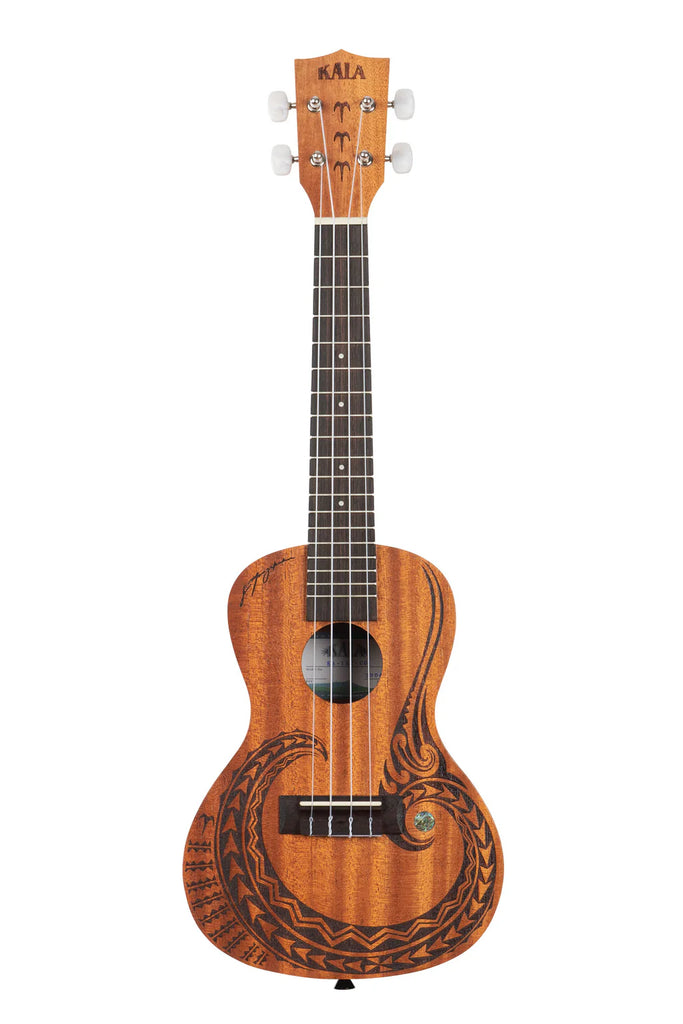 KALA KACOURAGECWBAG Concert Courage Mahogany Ukulele w/ Bag