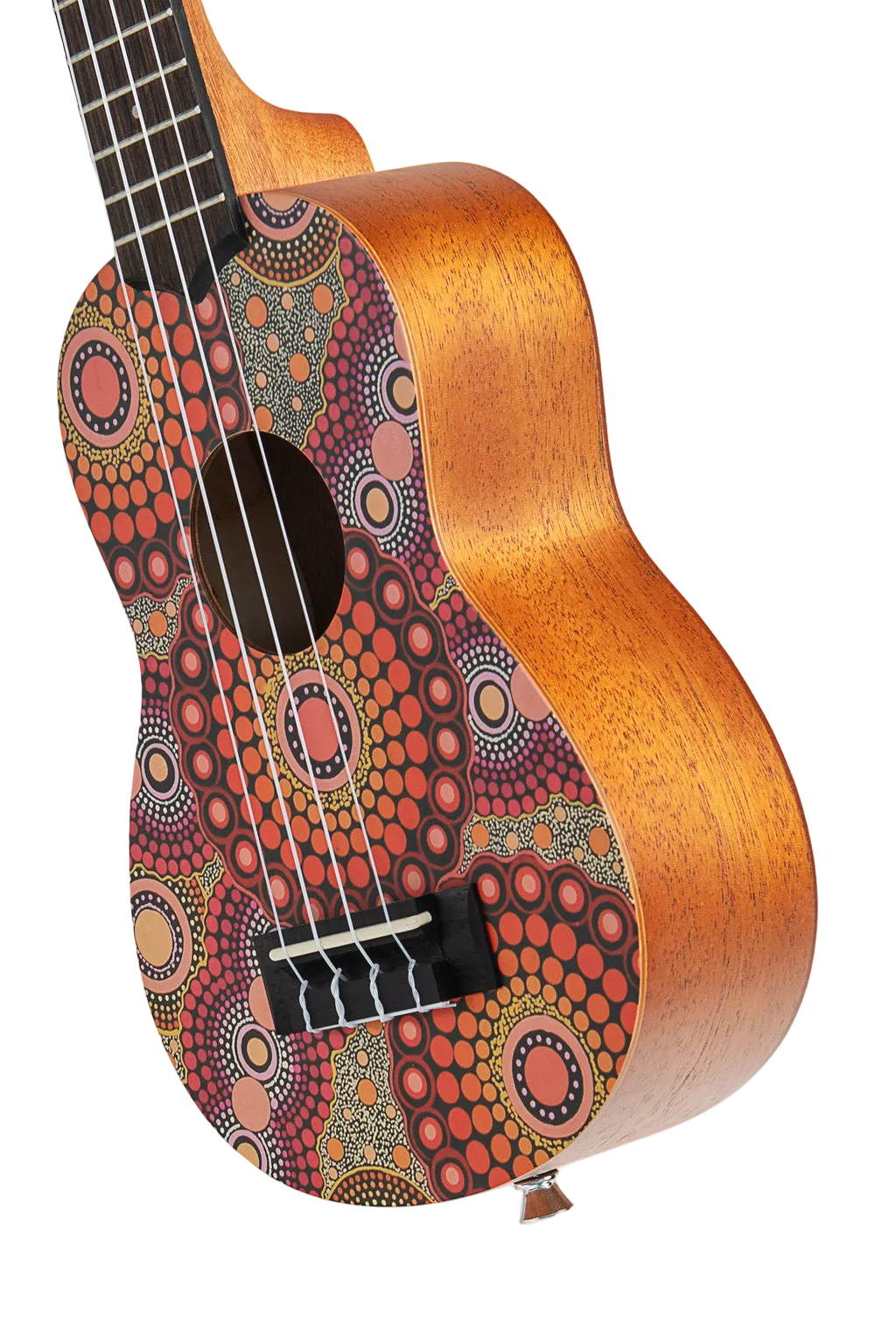 KALA KA-DS-CM-SC-S_W/BAG Desert Storylines Chantelle Muladad Soprano Ukulele w/ Bag