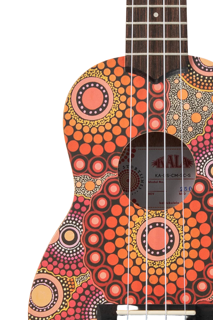 KALA KA-DS-CM-SC-S_W/BAG Desert Storylines Chantelle Muladad Soprano Ukulele w/ Bag
