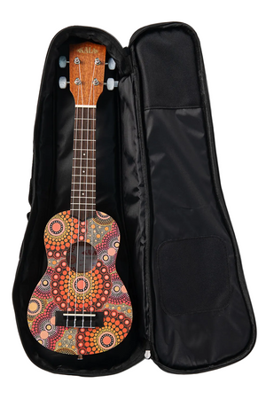 KALA KA-DS-CM-SC-S_W/BAG Desert Storylines Chantelle Muladad Soprano Ukulele w/ Bag