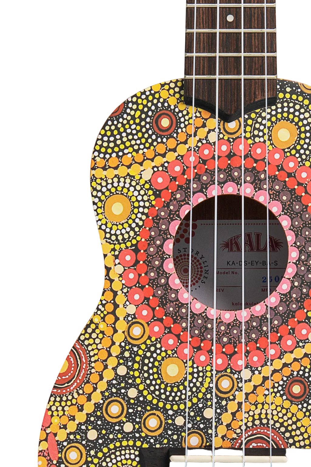 KALA KA-DS-EY-BA-S_W/BAG Desert Storylines Evelyn Young Soprano Ukulele w/ Bag