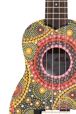 KALA KA-DS-EY-BA-S_W/BAG Desert Storylines Evelyn Young Soprano Ukulele w/ Bag