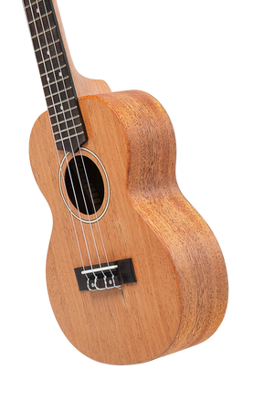 Kala KAJHMHGCWBAG Concert James Hill Solid Top Mahogany Ukulele w/ Bag