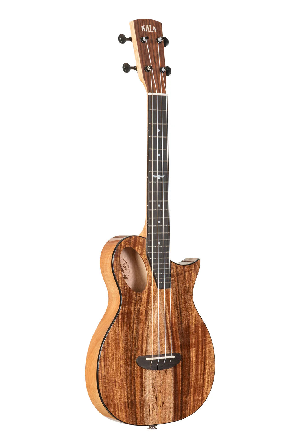 KALA KAOWLACATEWBAG Revelator Night Owl Acacia Tenor Ukulele