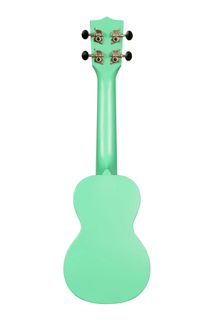 KALA KA-R-WMS-GN-S Sea Foam Green Soprano Recycled Waterman Ukulele