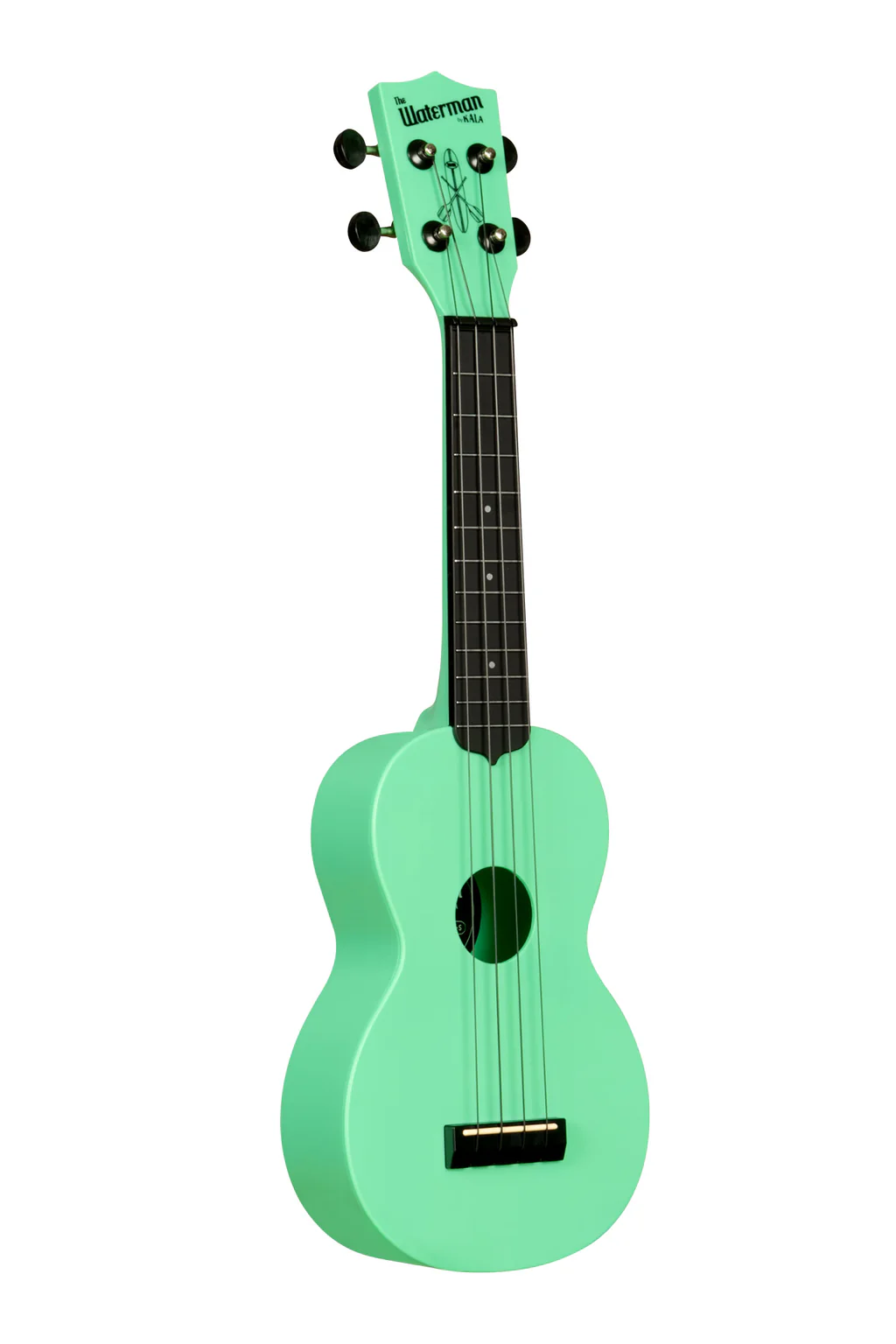 KALA KA-R-WMS-GN-S Sea Foam Green Soprano Recycled Waterman Ukulele