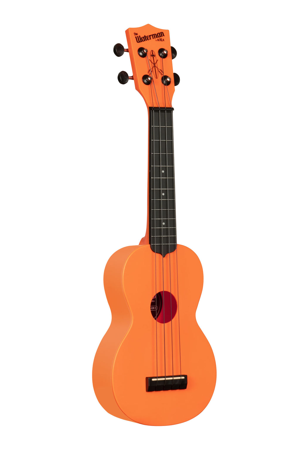 KALA KA-R-WMS-OR-S Sunset Orange Soprano Recycled Waterman Ukulele