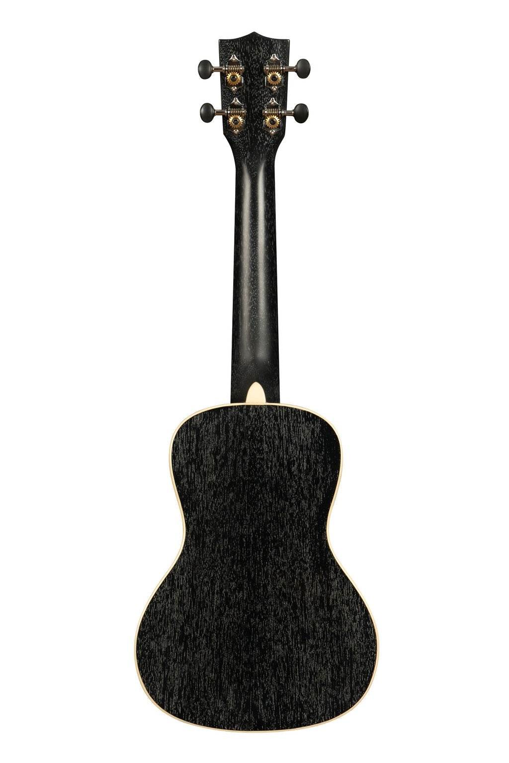 KALA KASDHCWBAG All Solid Salt & Pepper Doghair Mahogany Concert Uke w/ Bag - Ray's Midbell Music