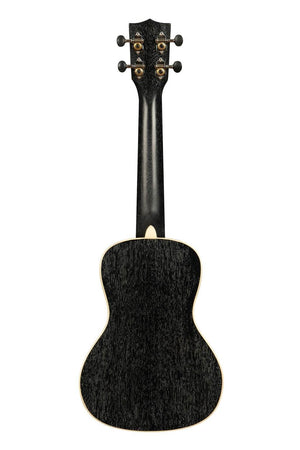 KALA KASDHCWBAG All Solid Salt & Pepper Doghair Mahogany Concert Uke w/ Bag - Ray's Midbell Music