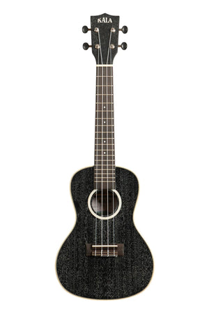 KALA KASDHCWBAG All Solid Salt & Pepper Doghair Mahogany Concert Uke w/ Bag