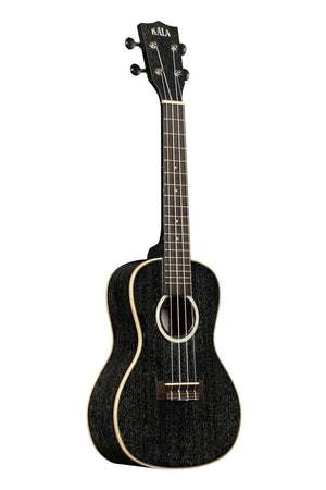 KALA KASDHCWBAG All Solid Salt & Pepper Doghair Mahogany Concert Uke w/ Bag - Ray's Midbell Music