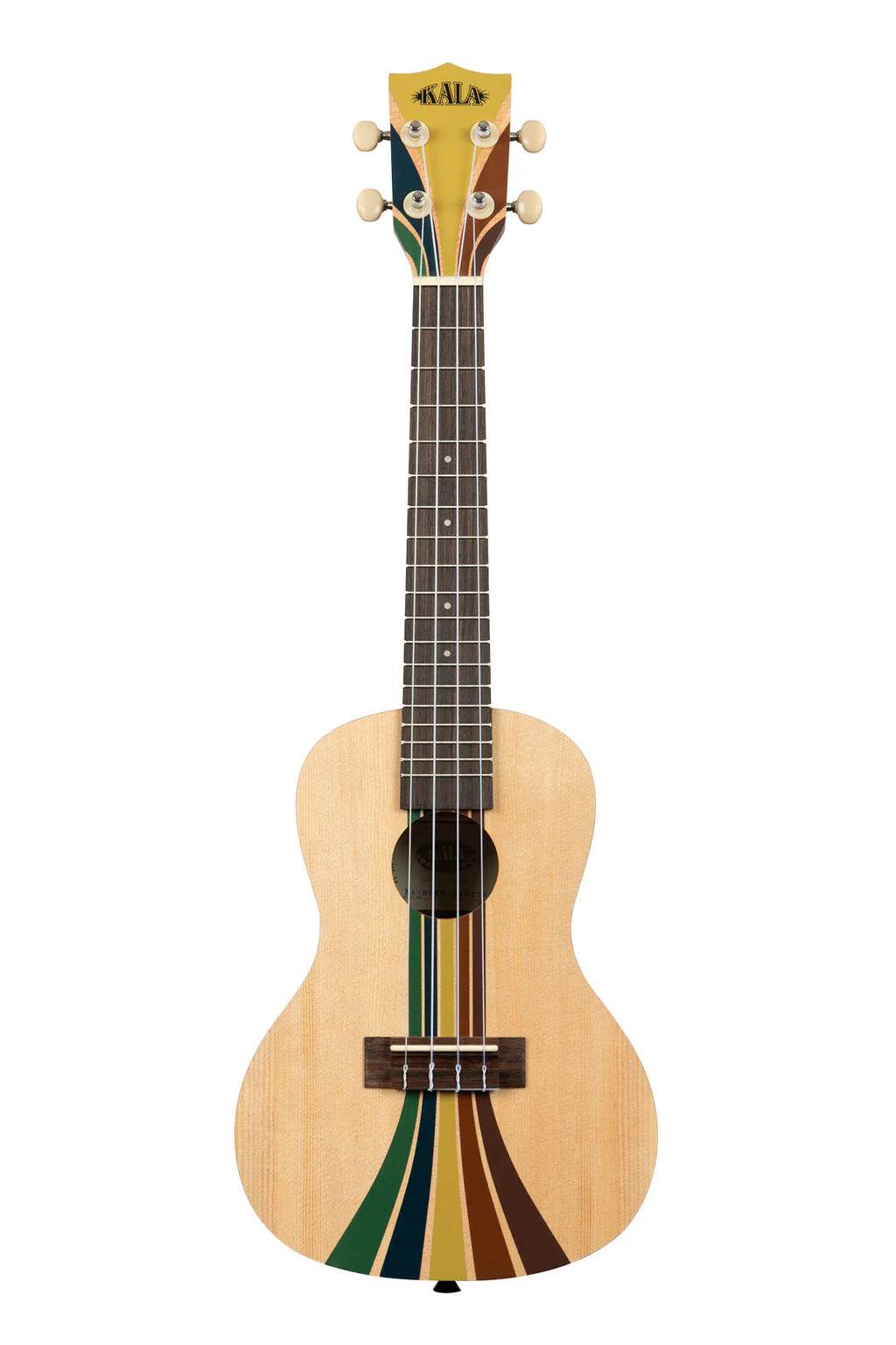 KALA KASURFRIPTIDE Concert Riptide Surfboard Mahogany Ukulele - Ray's Midbell Music