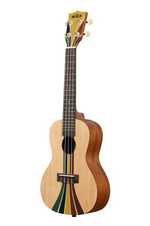 KALA KASURFRIPTIDE Concert Riptide Surfboard Mahogany Ukulele