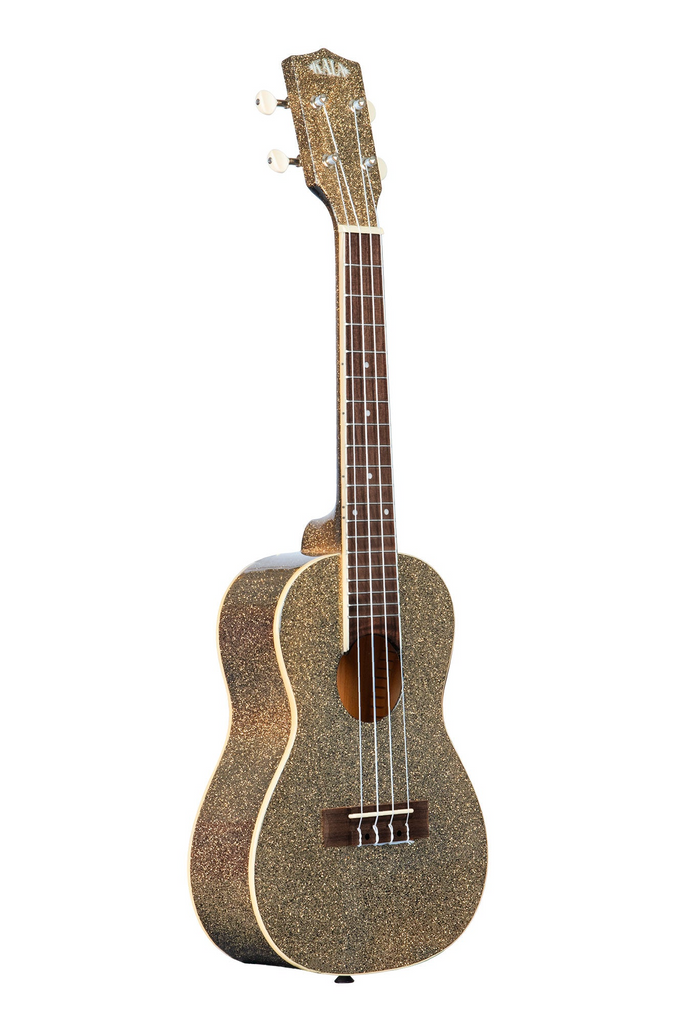 KALA KA-SPRK-GOLD Stardust Gold Sparkle Concert Ukulele