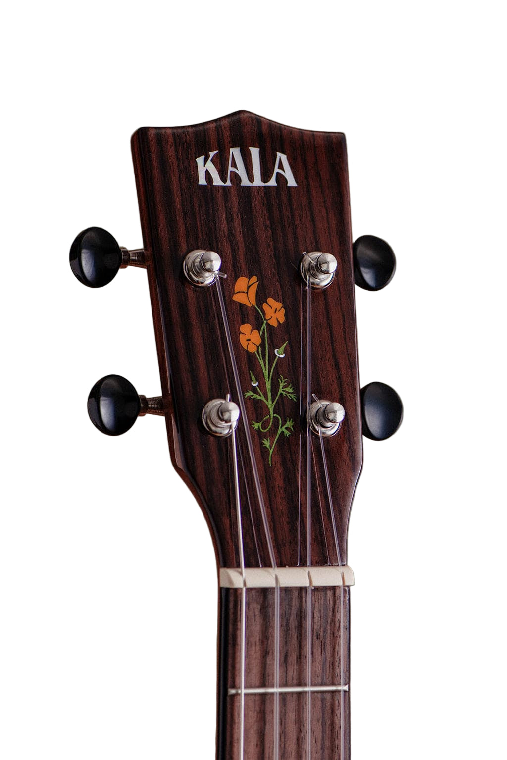 Kala KA20THSQSTWBAG 20th Anniversary Solid Spruce Top Quilted Sapele Tenor Ukulele with Bag
