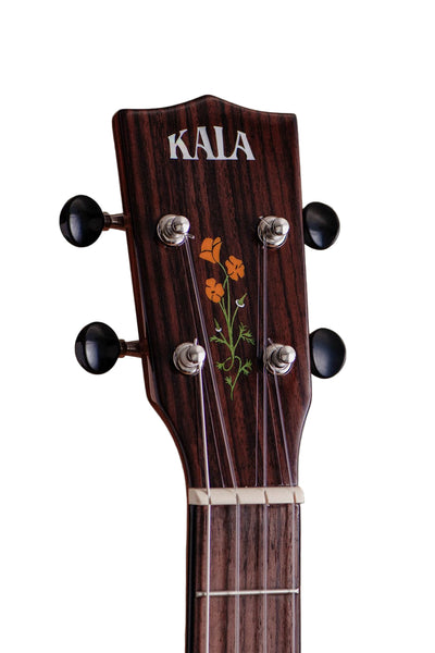 Kala KA20THSQSTWBAG 20th Anniversary Solid Spruce Top Quilted Sapele T ...