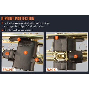 Protec L226SP Leather Trumpet Valve Guard - Ray's Midbell Music