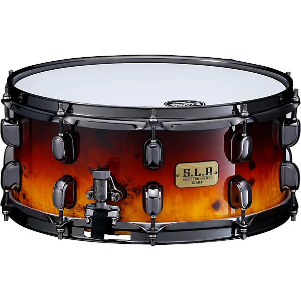 TAMA LGK146ASF 14"x6" S.L.P. G-KAPUR Snare Drum (Amber Sunset Fade)