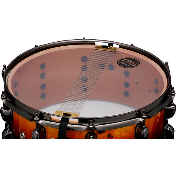 TAMA LGK146ASF 14"x6" S.L.P. G-KAPUR Snare Drum (Amber Sunset Fade)