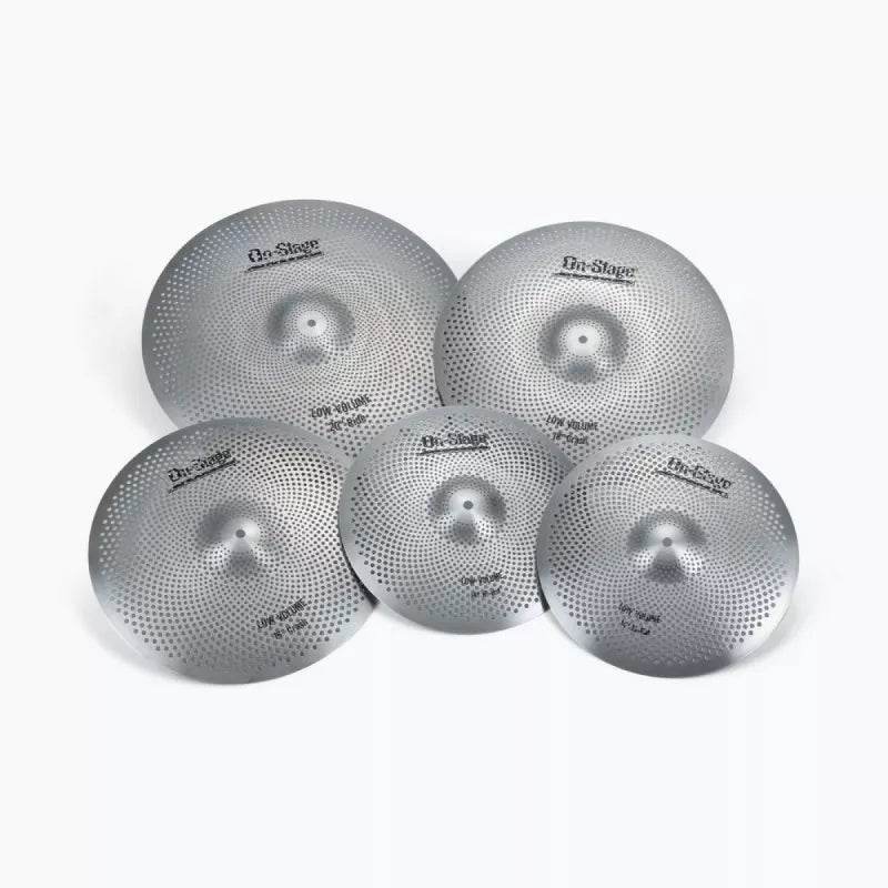 ON STAGE LVCP5000 Low Volume Cymbal Pack - Ray's Midbell Music