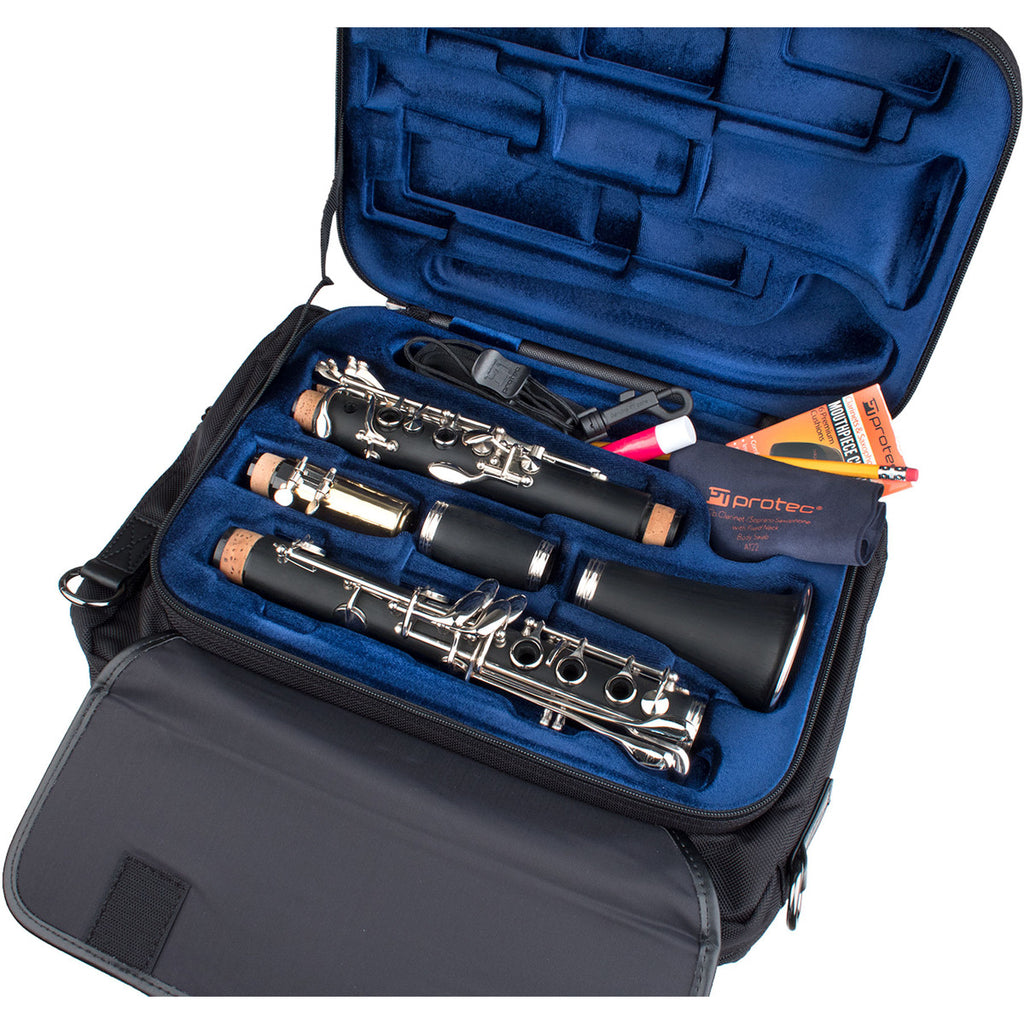 Protec LX307 Bb Clarinet PRO PAC Case LUX Version with Messenger