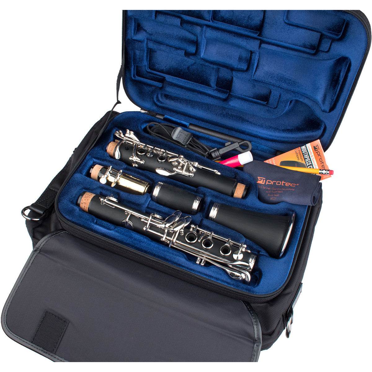 Protec LX307 Bb Clarinet PRO PAC Case LUX Version with Messenger - Ray's Midbell Music