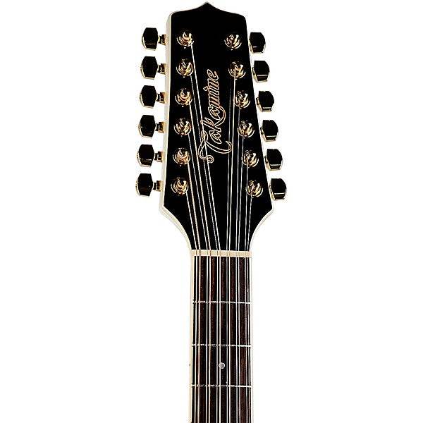 Takamine TAKGD37CE12PW G Series 12 String Dread A/E Guitar (Pearl White) - Ray's Midbell Music