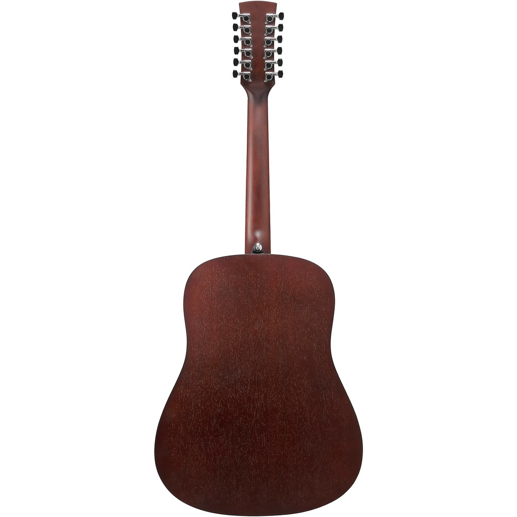 Ibanez PF5412 PF Series Dreadnought 12 String Acoustic Guitar (Weathered Black Open)