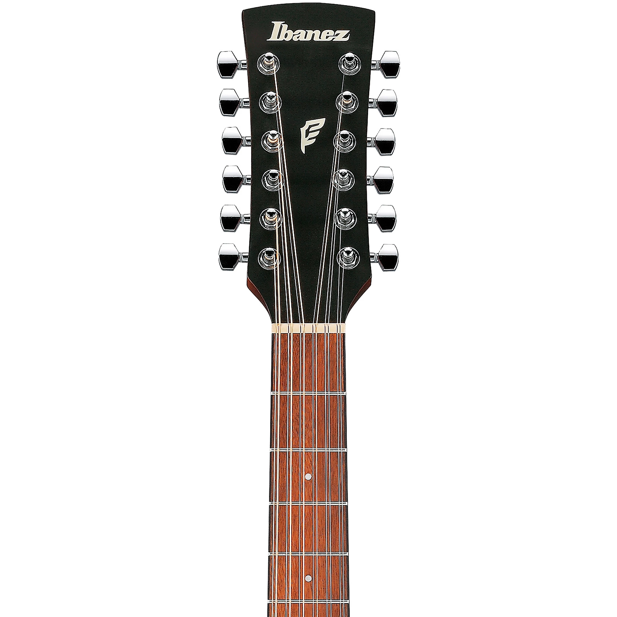 Ibanez PF5412 PF Series Dreadnought 12 String Acoustic Guitar (Weathered Black Open)