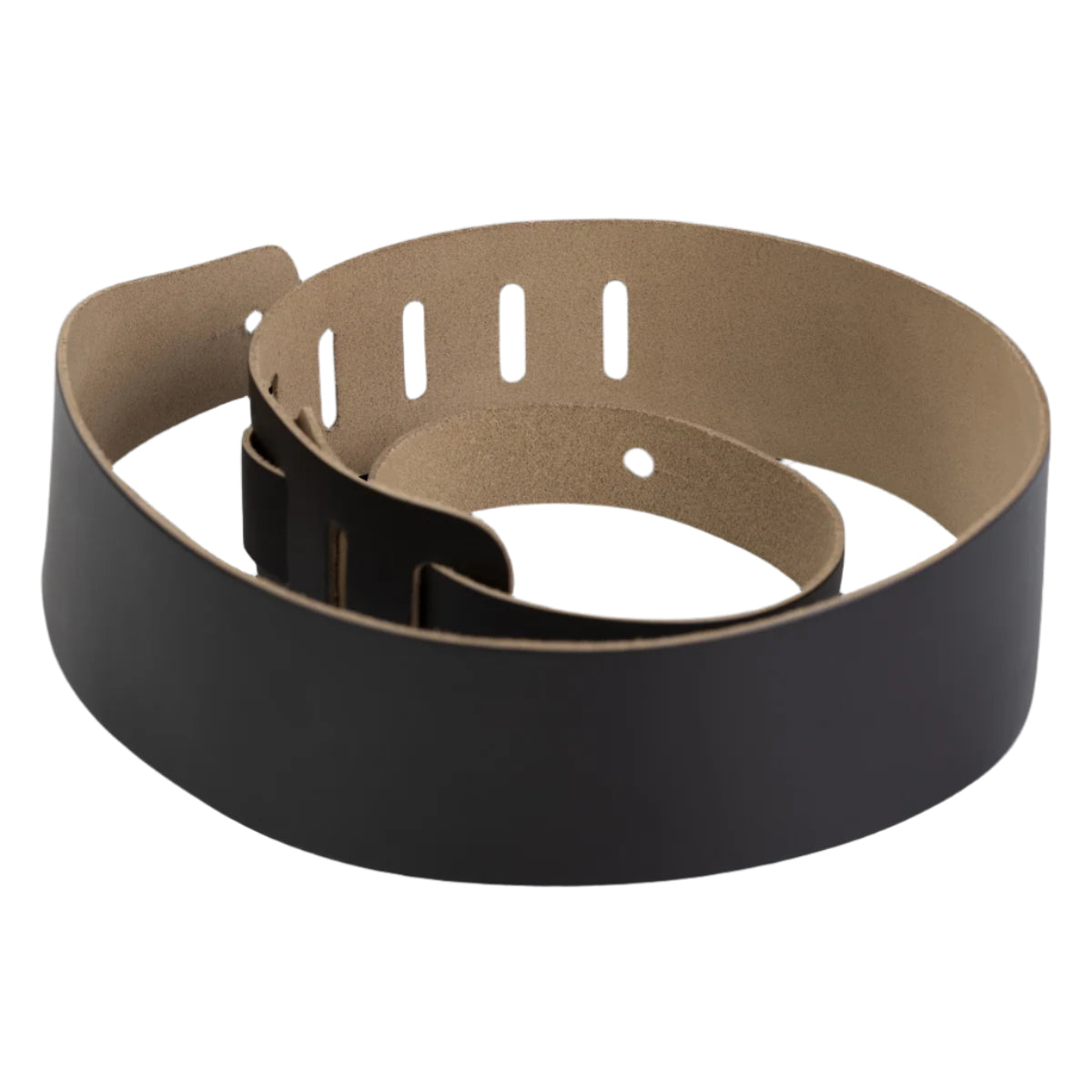 LEVYS M26BLK 2.5" Leather Guitar Strap (Black)