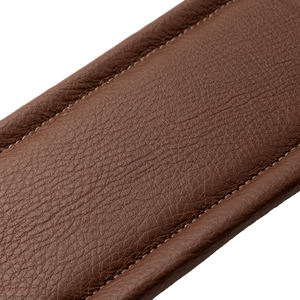 LEVY'S M26PDWALBRN Walnut Acoustic Leather Guitar Strap