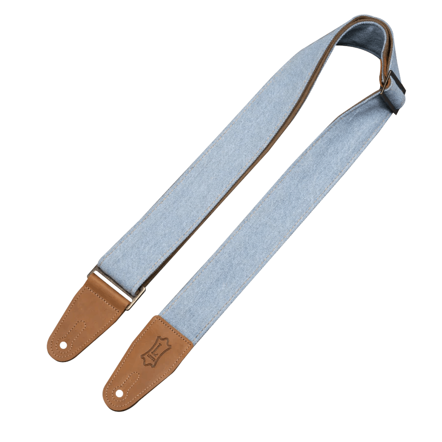 LEVYS M7DMLTB Light Blue Wash Denim Strap - Ray's Midbell Music