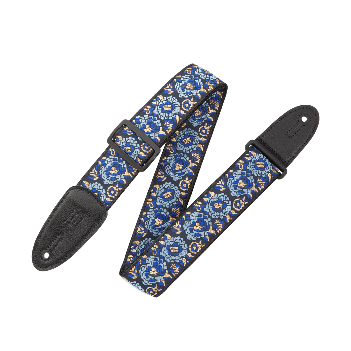 Levy's M8ASNAV 2" Jacquard Guitar Strap, Navy