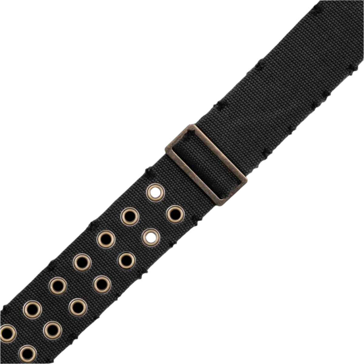 LEVYS MC8TWEYBLK 2" Tear Wear Cotton Guitar Strap w/ Brass Eyelets