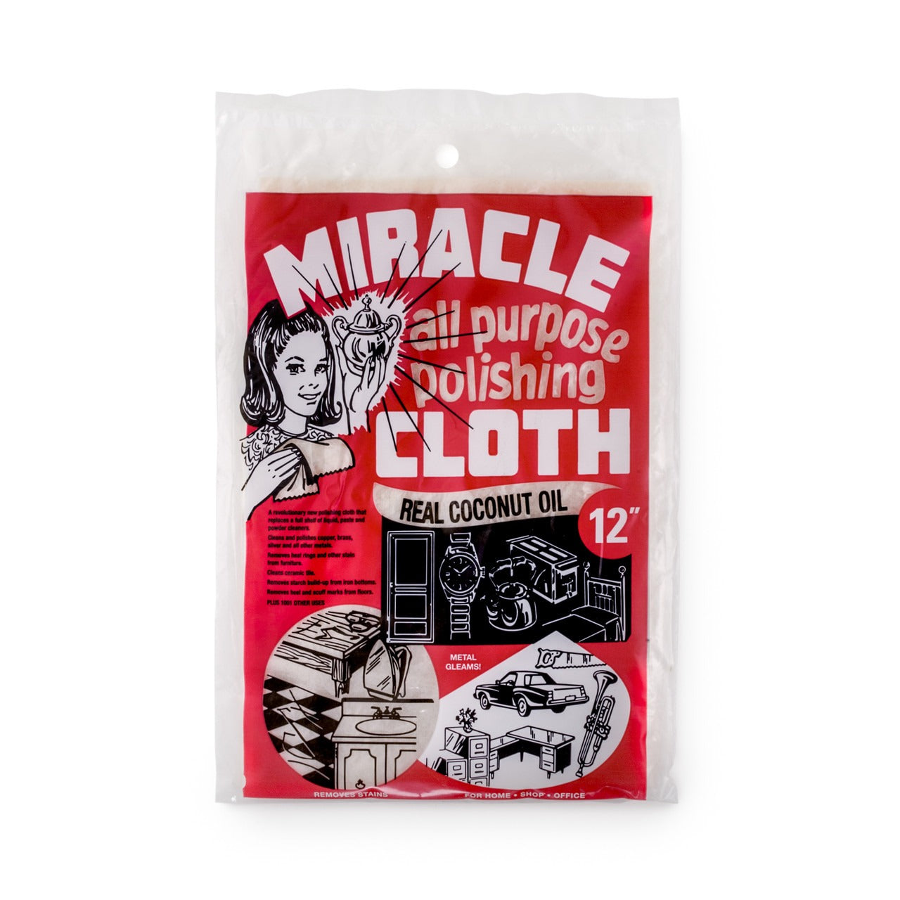 DUNLOP MCR12 Miracle Cloth, 12"