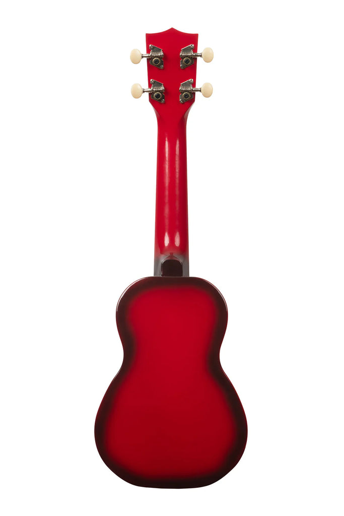 MAKALA MKSDRDBURST Red Burst Soprano Dolphin Ukulele