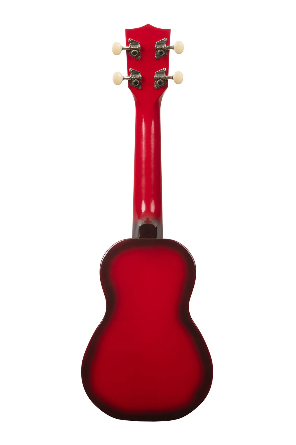 MAKALA MKSDRDBURST Red Burst Soprano Dolphin Ukulele
