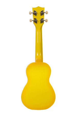 MAKALA MKSDYLBURST Yellow Burst Soprano Dolphin Ukulele - Ray's Midbell Music