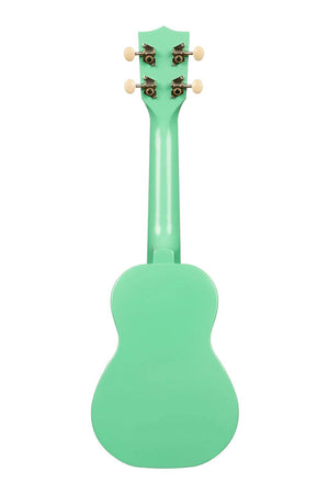 MAKALA MKSSGRN Surf Green Shark Soprano Ukulele w/ Tote Bag - Ray's Midbell Music