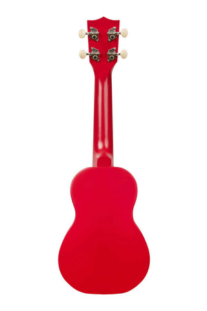 MAKALA MKSSRED Red Sea Shark Soprano Ukulele w/ Tote Bag - Ray's Midbell Music