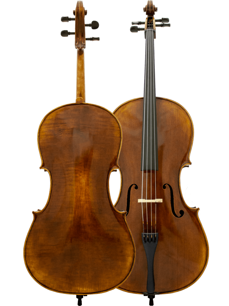 Maple Leaf MLS500C44 4/4 Craftsman Collection Chaconne Cello w/ Soft Case & Carbon Fiber Composite Bow - Ray's Midbell Music