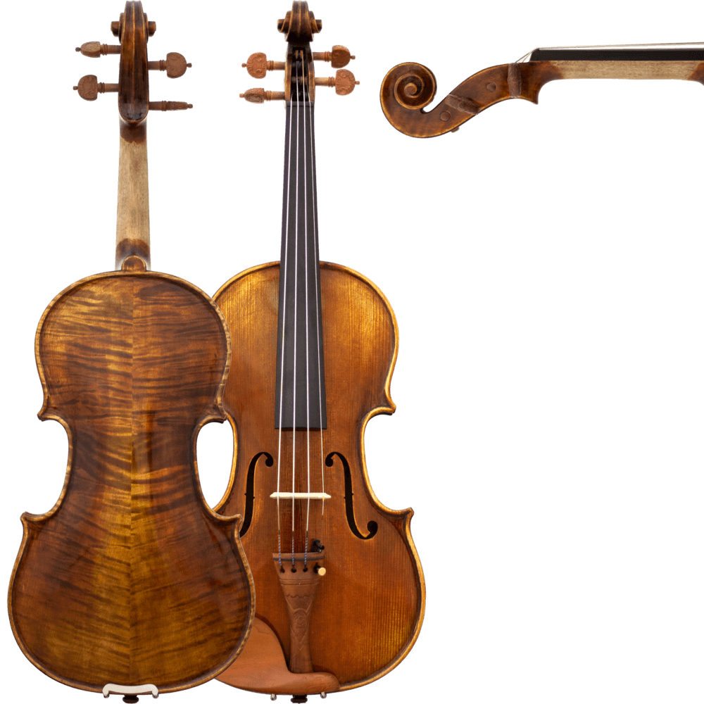 Maple Leaf MLS500VN44 4/4 Craftsman Collection Chaconne Violin Outfit w/ Soft Case & Carbon Fiber Composite Bow - Ray's Midbell Music