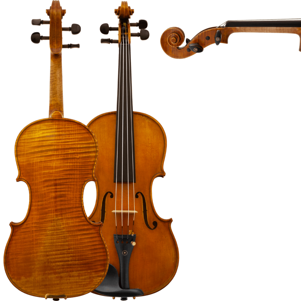 Maple Leaf MLS503VN44 4/4 Craftsman Collection Emile Sauret Violin Outfit w/ Soft Case & Carbon Fiber Composite Bow - Ray's Midbell Music