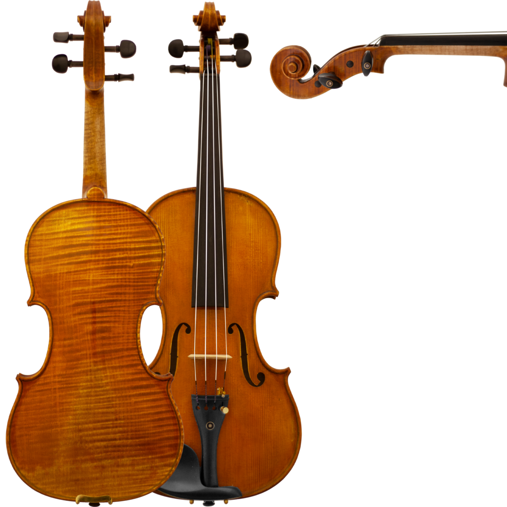 Maple Leaf MLS503VN44 4/4 Craftsman Collection Emile Sauret Violin Outfit w/ Soft Case & Carbon Fiber Composite Bow