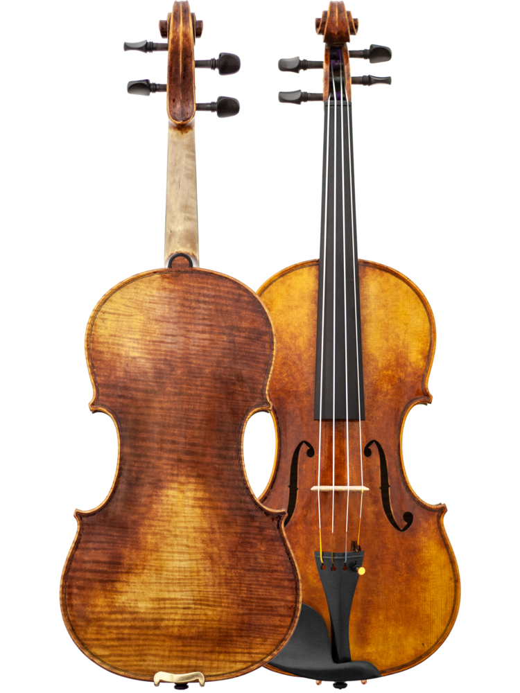 Maple Leaf MLS520VN44 4/4 Craftsman Collection Cremonese Violin Outfit w/ Soft Case & Carbon Fiber Composite Bow