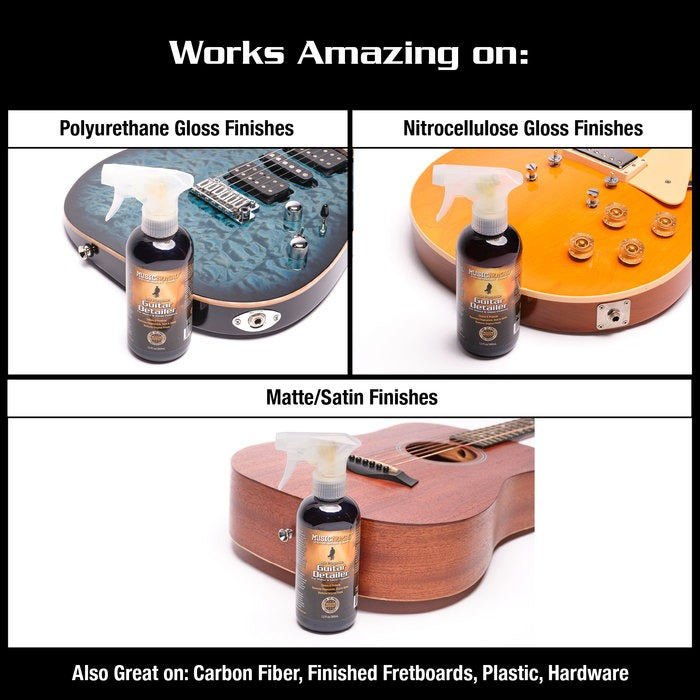 MUSICNOMAD MN152 Guitar Detailer Tech Size - Matte & Gloss Cleaner