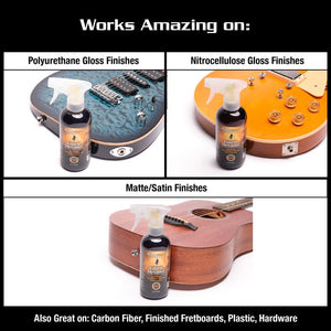 MUSICNOMAD MN152 Guitar Detailer Tech Size - Matte & Gloss Cleaner