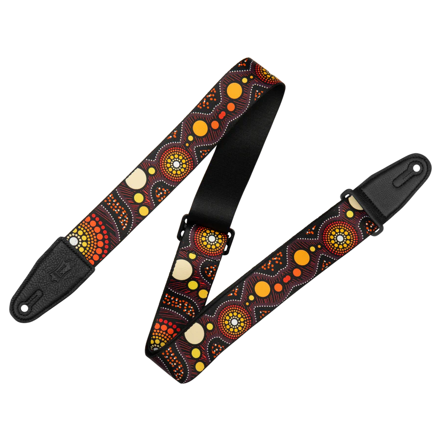 LEVYS MP2DU002 2" Down Under Series Poly Guitar Strap