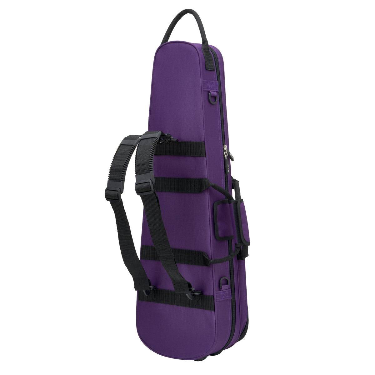 Protec MX044PR Max 4/4 Violin Shaped Case (Purple) - Ray's Midbell Music